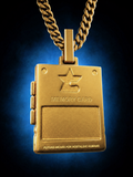 Memory Card Necklace (Gold)