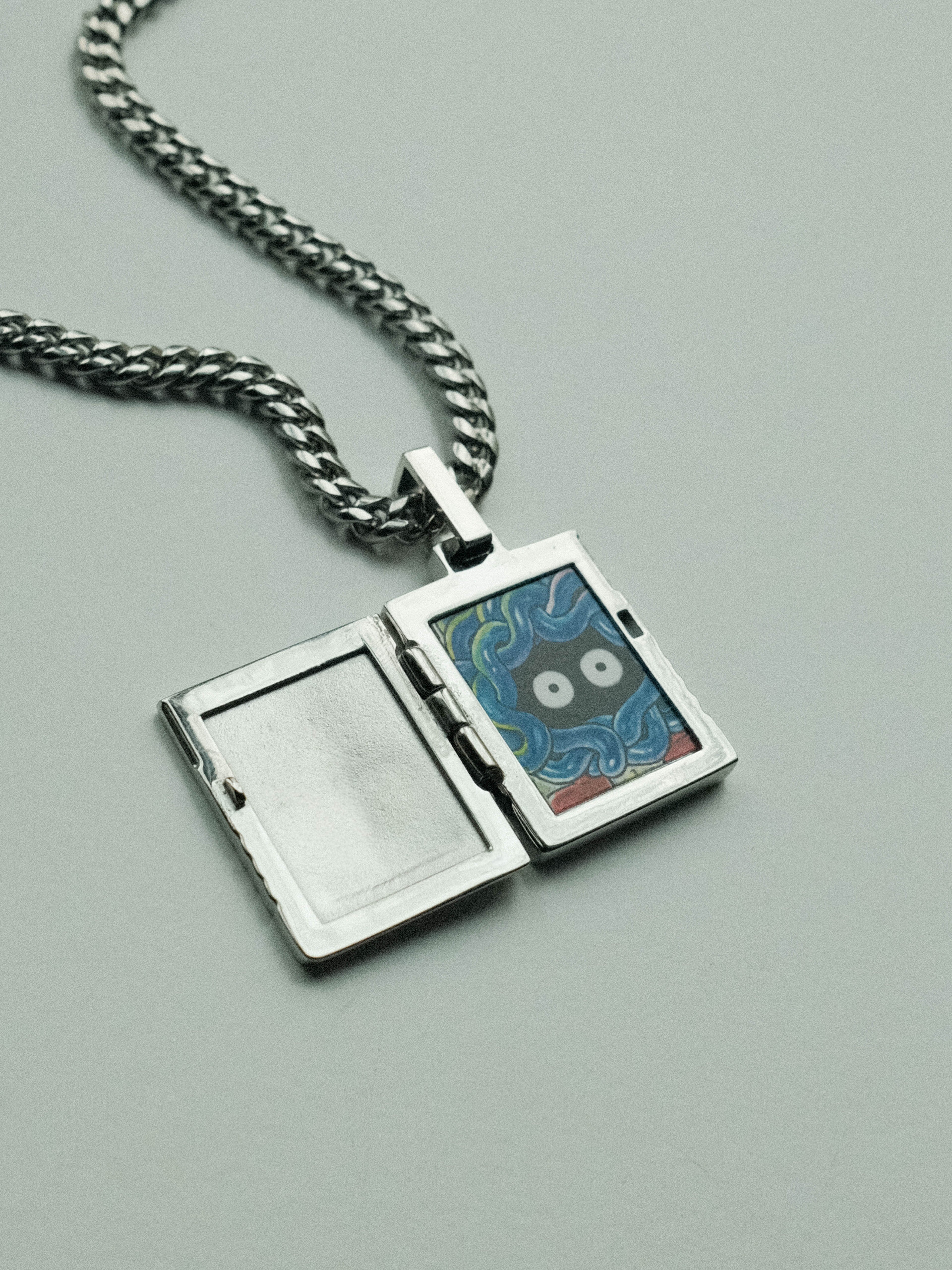 Memory Card Necklace (Gold)