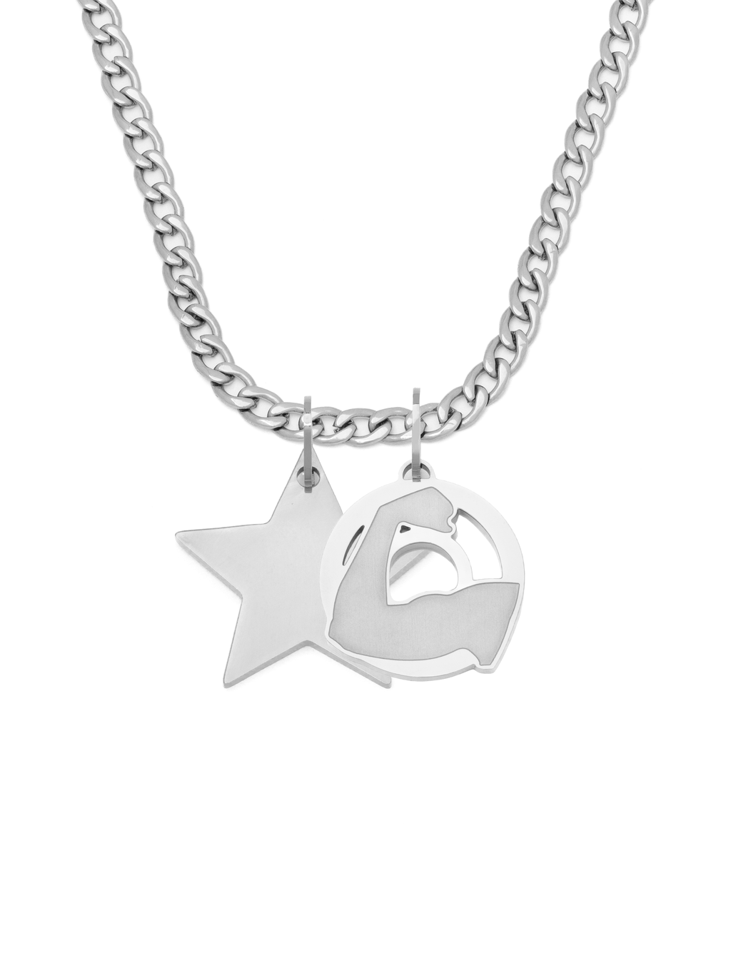 One Man Army Perk Necklace (Steel)